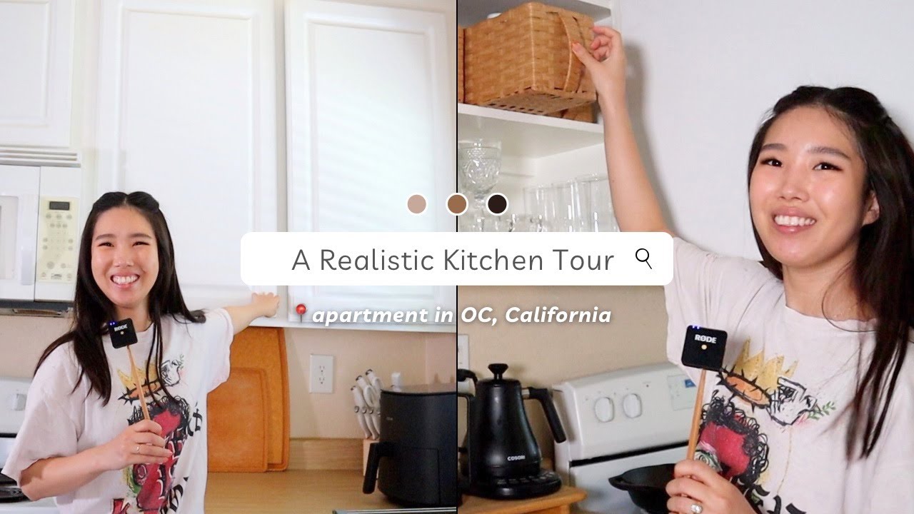 A Realistic Kitchen Tour (minimal apartment-friendly organization)