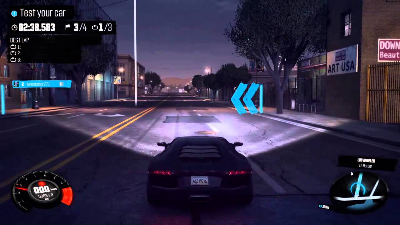 The Crew Ps4 Lamborghini Aventador/Murciélago Test drive!