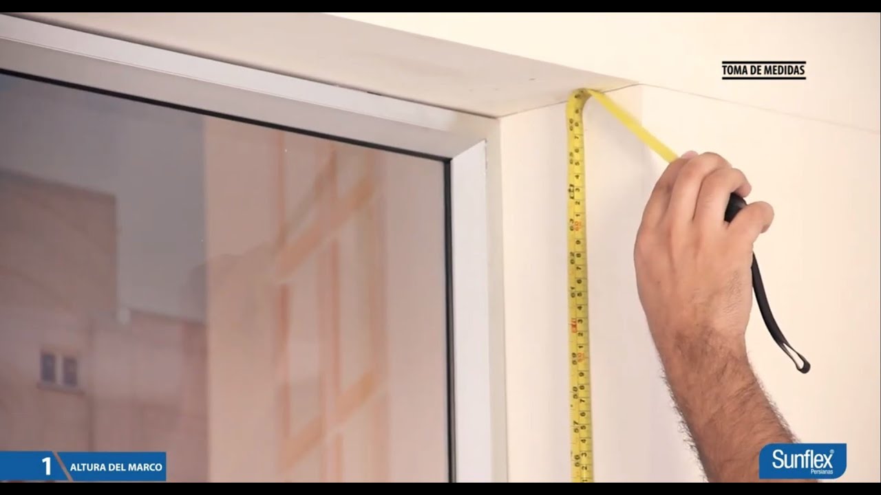 Cómo tomar las medidas de tu ventana