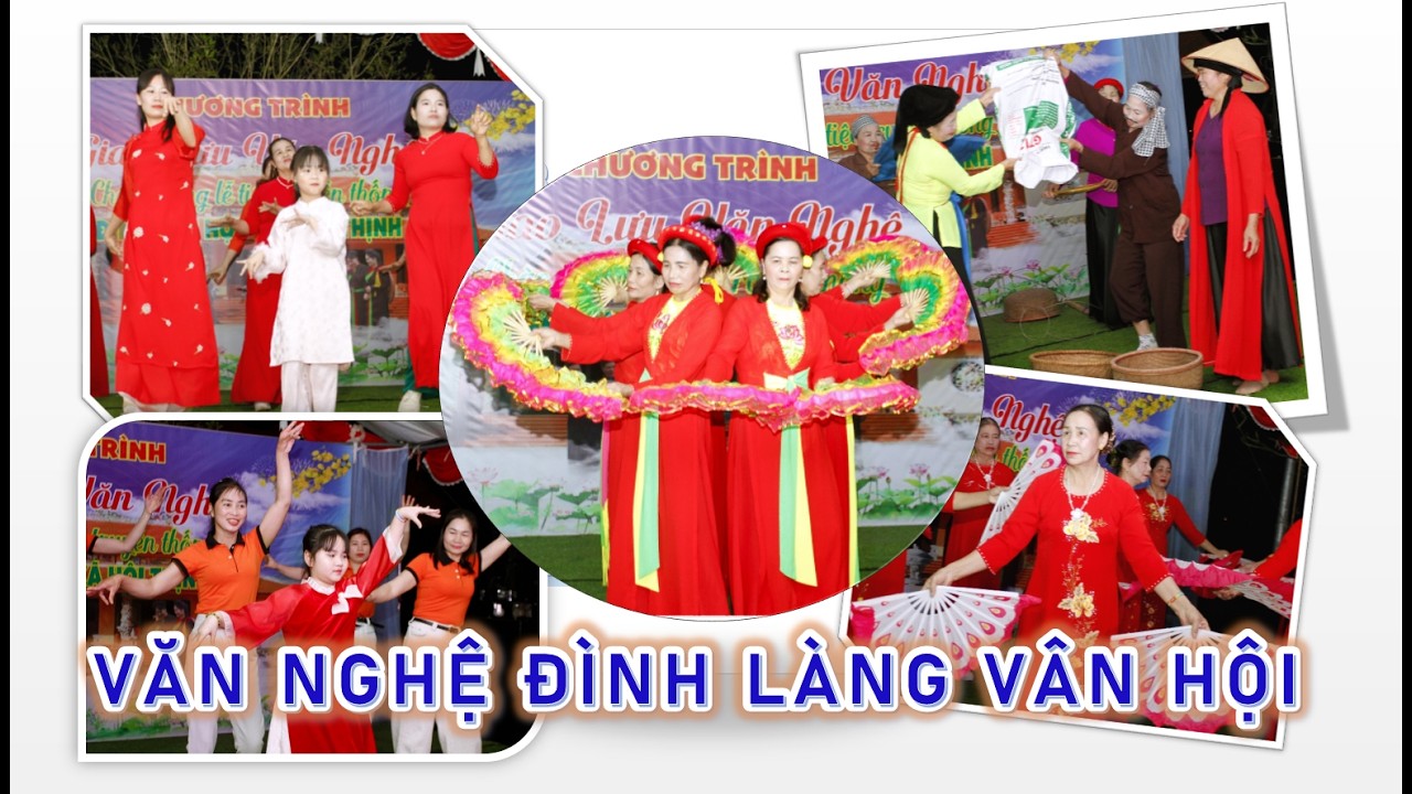 HKC | ĐÊM GIAO LƯU VĂN NGHỆ LỄ HỘI ĐÌNH LÀNG VÂN HỘI 10/01AL | xã Hội Thịnh, tỉnh Vĩnh Phúc