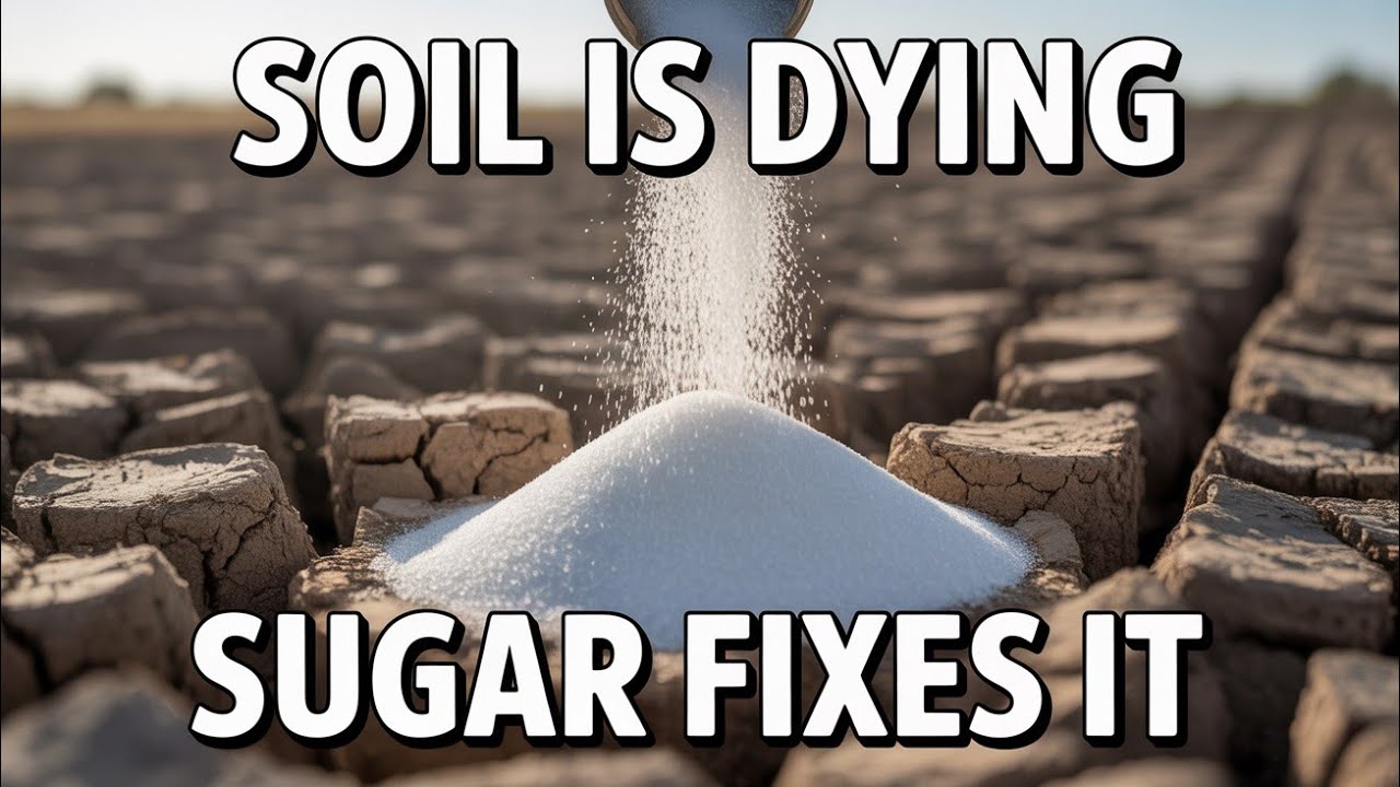 “Dead Soil? One Spoon of Sugar Brings It Back to Life | Soil Health Secrets Gardeners Ignore”
