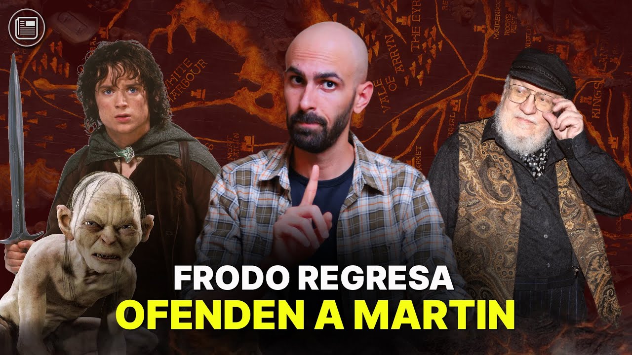 Frodo y Gandalf confirmados en LOTR… mientras humillan a George R. R. Martin