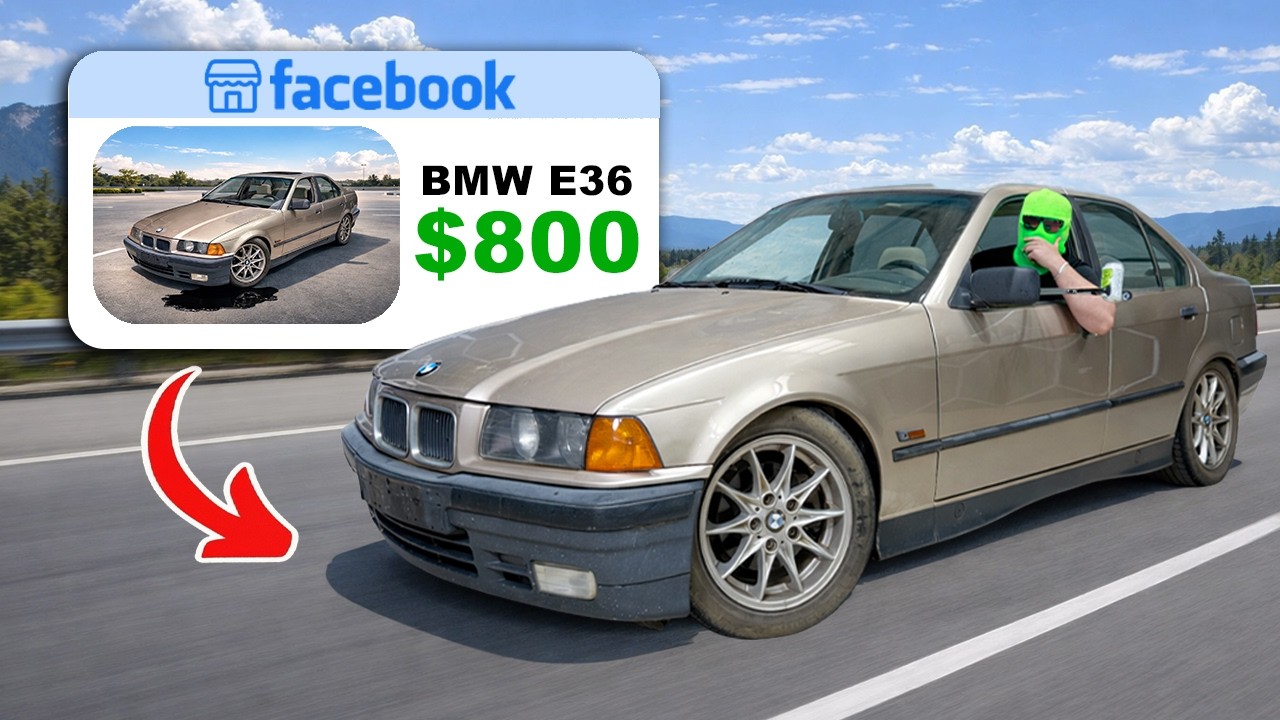 Я купил самый дешевый BMW на Facebook Marketplace.