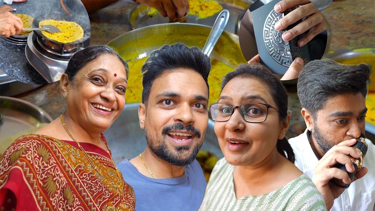 ghar mien thepla party ke saath naye perfume ka khazana khula !