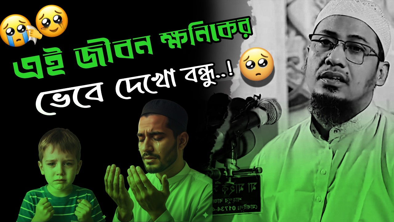 এই জীবন ক্ষনিকের ভেবে দেখো বন্ধু | হৃদয় ছুয়ে যাওয়া কথা | আনিসুর রহমান আশরাফী | Anisur Rahman Ashrafi