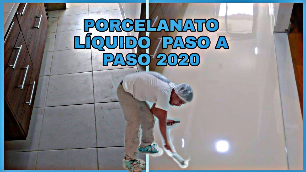 PORCELANATO LÍQUIDO PASO A PASO EN ESPAÑOL 2020