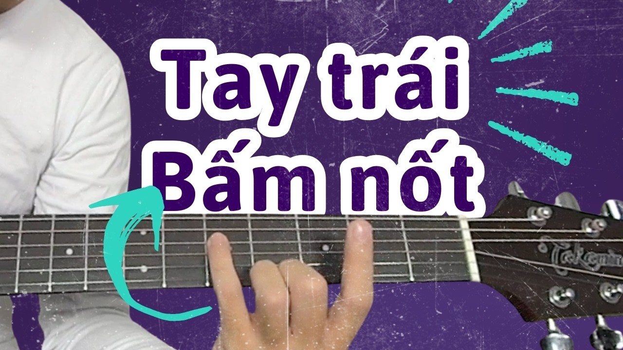 GUITAR CƠ BẢN LUYỆN NGÓN BÀI 2 | LUYỆN NGÓN TAY TRÁI GUITAR CƠ BẢN