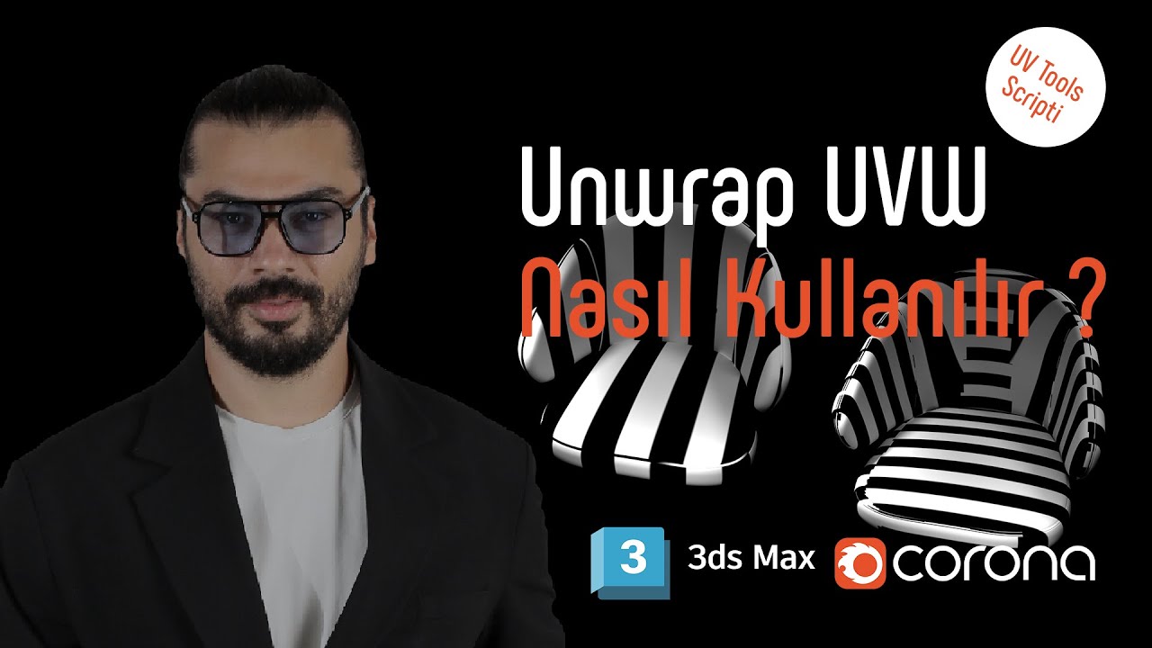 UnwrapUVW Nasıl Kullanır ? Kaplama Sorunu Çözümü. #3dsmax #coronarender