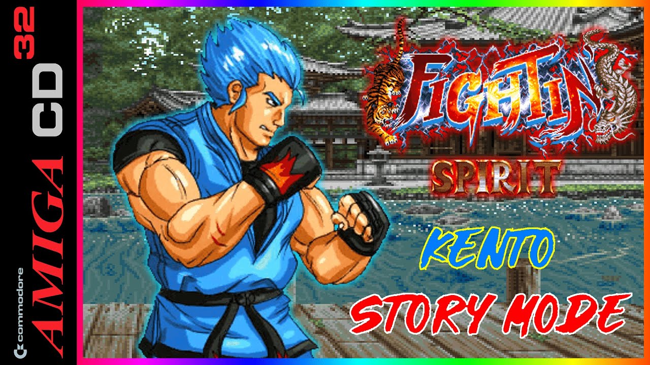 Fightin' Spirit (Super Fightin' Spirit): Kento Sazaki - Story Mode [AMIGA CD32]