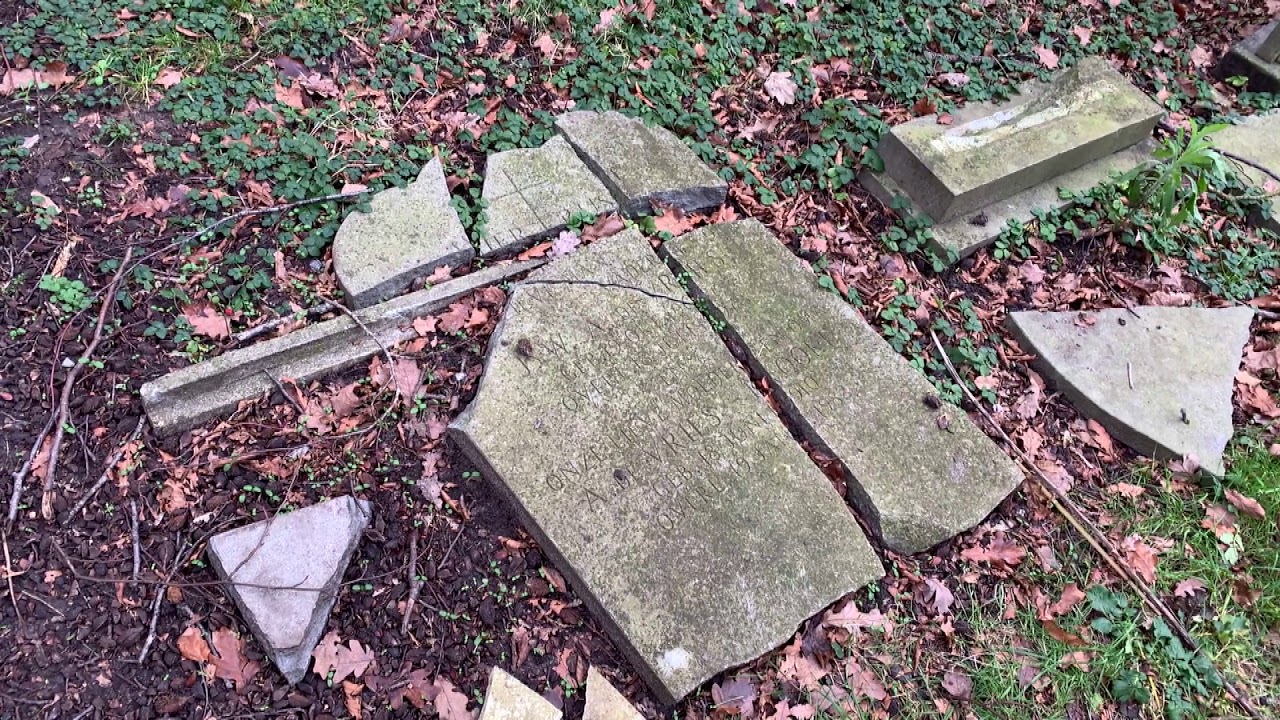 Begraafplaats BAVO zwaar beschadigd