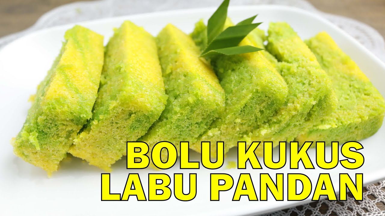 Coba Deh Buat BOLU LABU PANDAN KUKUS untuk Bekal Anak Sekolah. Anak Pasti Suka dan Berhenti Jajan