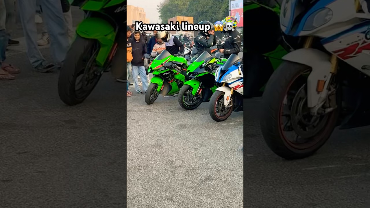 Kawasaki lineup 😱☠️||