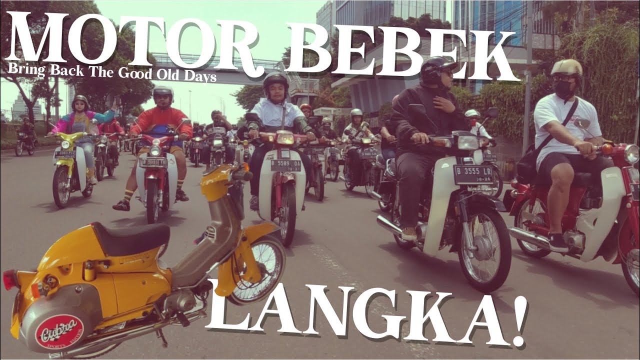 ERA 90’an, jadi primadona! HONDA CUB CUBRA, SUPERCUB, PISPOT, HONDA C50 C70 pitung, astrea langka!?