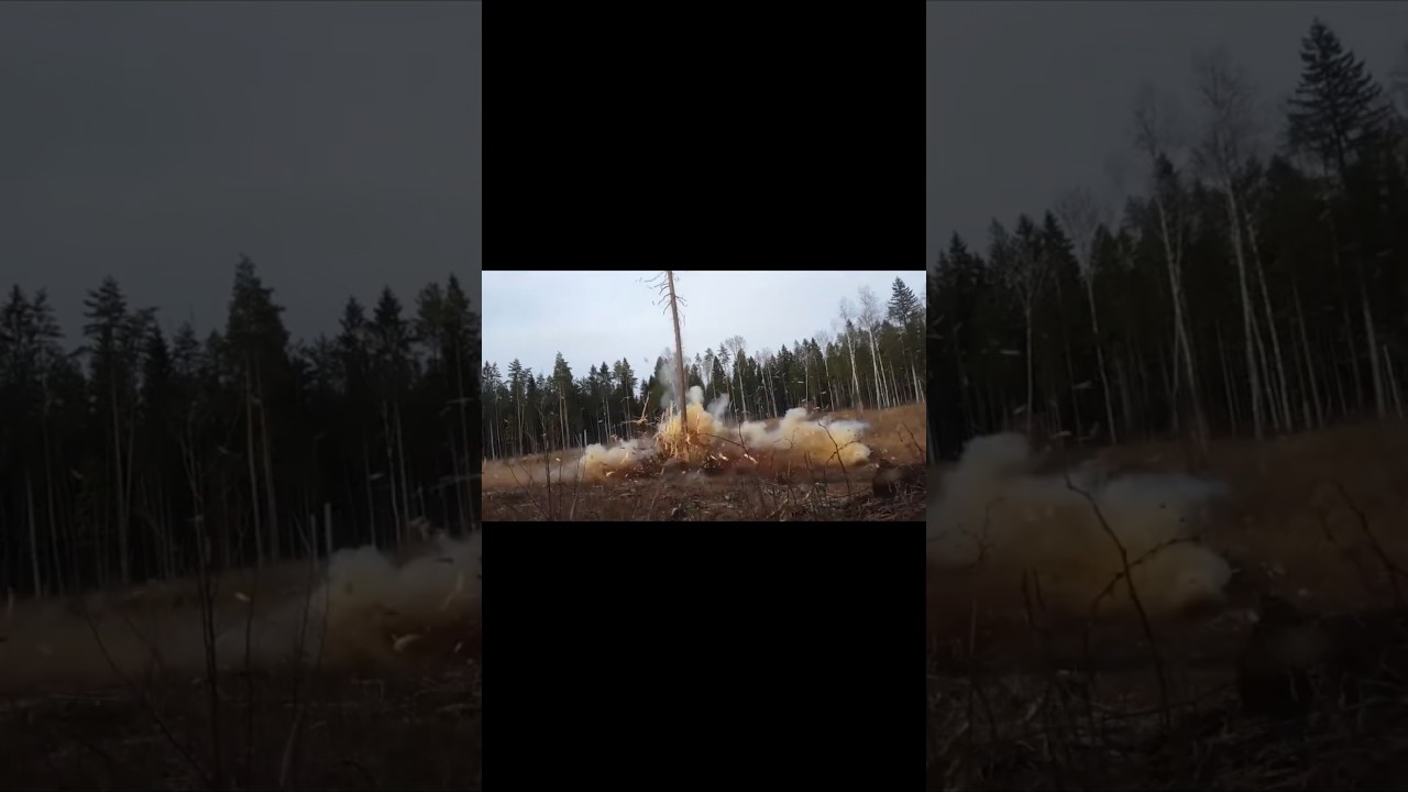 10 kg Ammonal (AN + AL; Ammonium Nitrate + Aluminium) #explosion