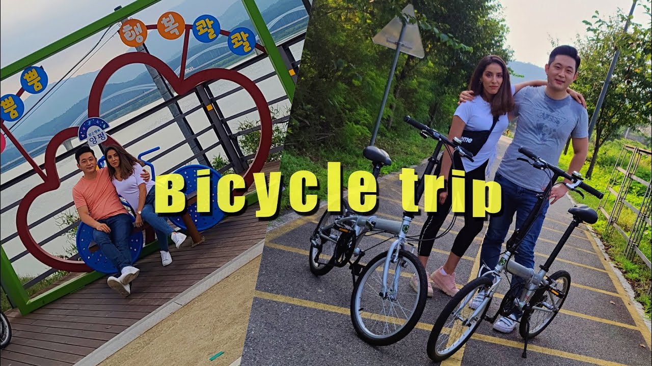 [Tunisian/Korean International Couple / 국제커플] Our Journey With Bicycles | Travelling Two Cities
