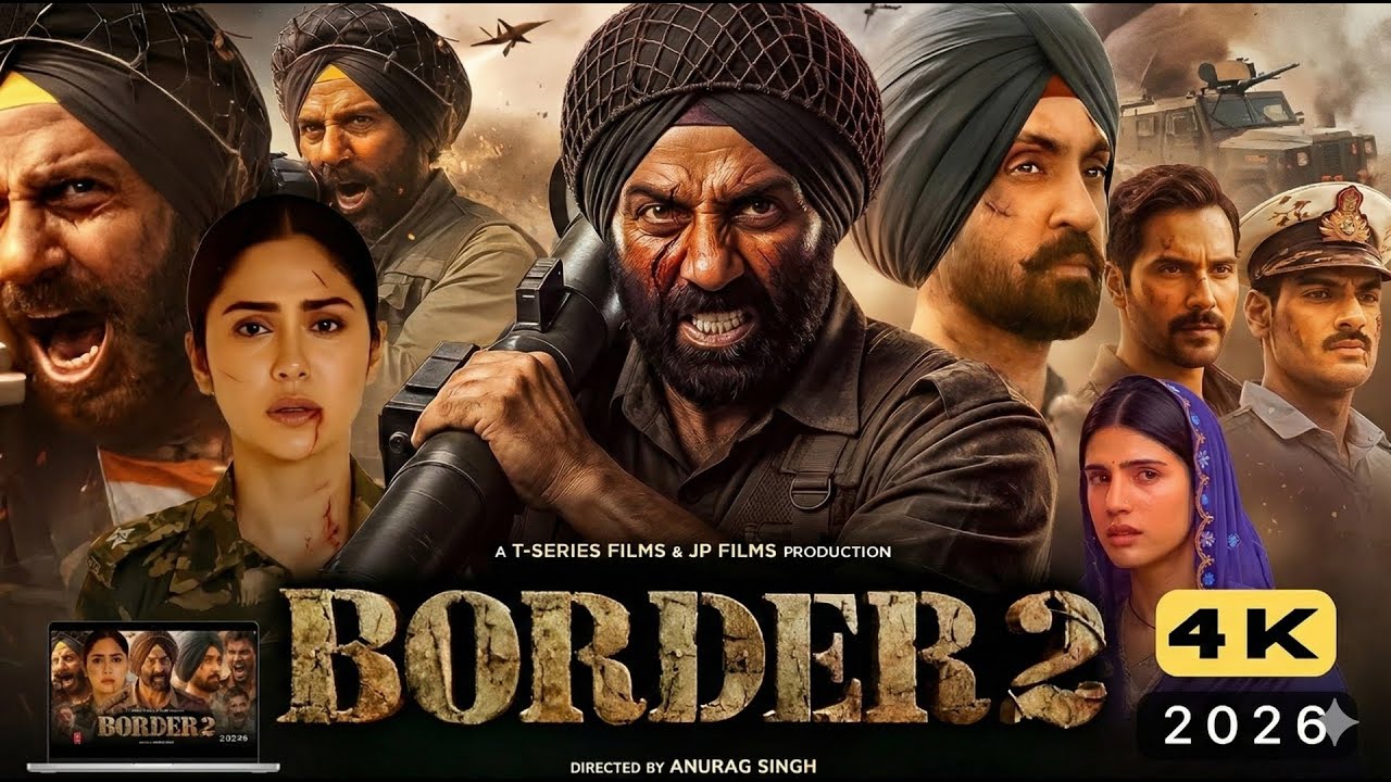Border 2 Full Movie | Sunny Deol | Varun Dhawan | Diljit Dosanjh | 1080p Box Office Details & Review