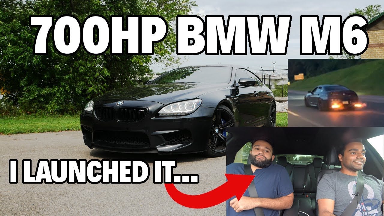 I LAUNCHED A 700HP FLAME SPITTING BMW M6...