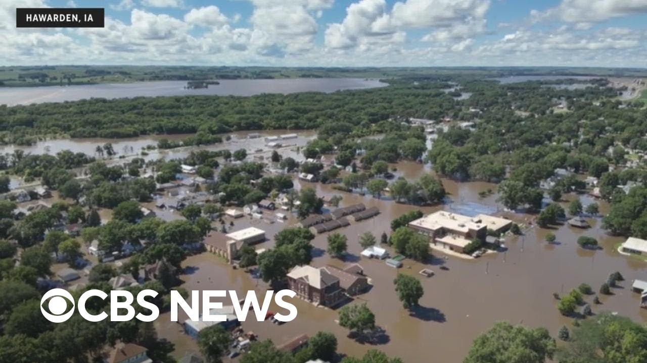 Deadly flooding in Midwest, rivers overflowing in Iowa, South Dakota and Minnesota