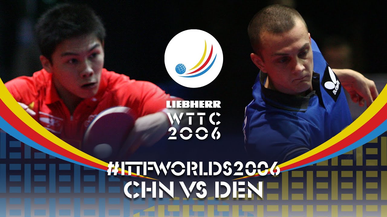 Chen Qi vs Christian Larsen | 2006 World Table Tennis Championships