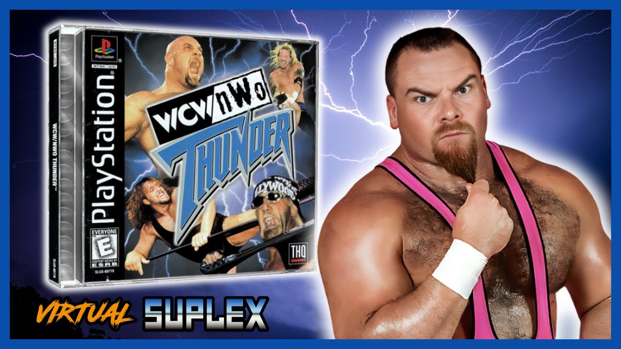Jim Neidhart WCW TV Championship Playthrough | WCW/nWo Thunder (PS1)
