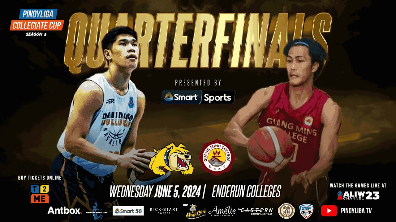 🎥 LIVESTREAM ALERT🎥 PINOYLIGA COLLEGIATE CUP S3 QUARTERFINALS | GMC FLYING DRAGONS vs NU BULLDOGS