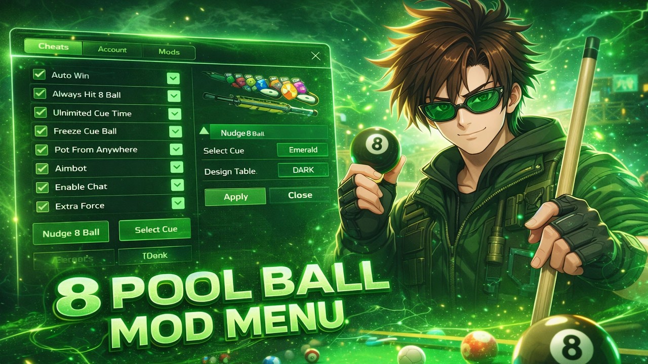 [NEW] 8 Ball Pool Cheat Engine Hack 2026 🎱 NEW Aim Cheat PC (Undetected) ✅