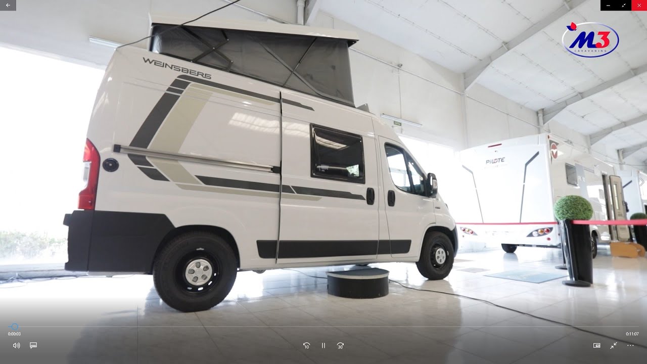Camper 4 plazas con techo elevable ¡Compacta y Económica! Weinsberg CaraTour 540 MQ
