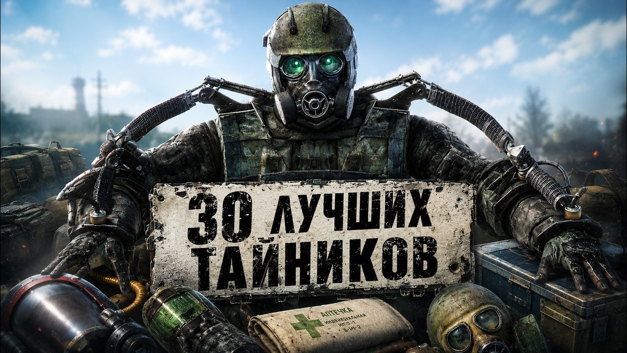 30 САМЫХ ЛУЧШИХ ТАЙНИКОВ из S.T.A.L.K.E.R. 2 | НАХОДИЛ ЛИ ТЫ ?