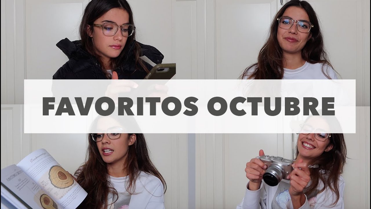 Favoritos de Octubre: Ropa, Libros, Cámara y Productos Sostenibles