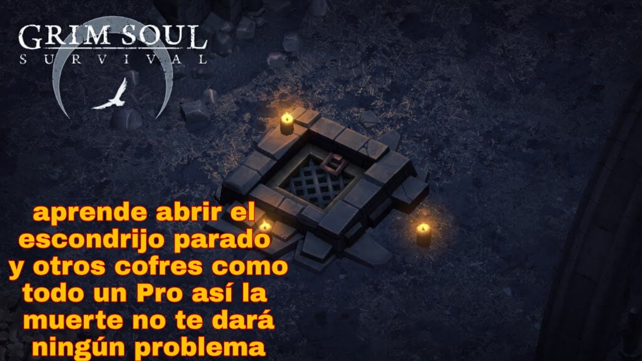 GRIM SOUL  aprende como abrir los cofres parado y escondrijo como todo un Pro