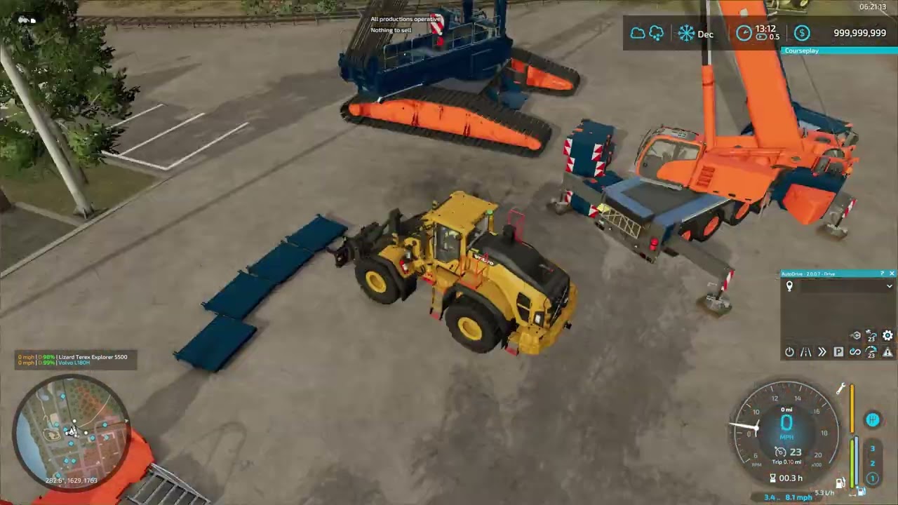 FS22 Testing Assembly and Pulley Sets on the LR 1600 2