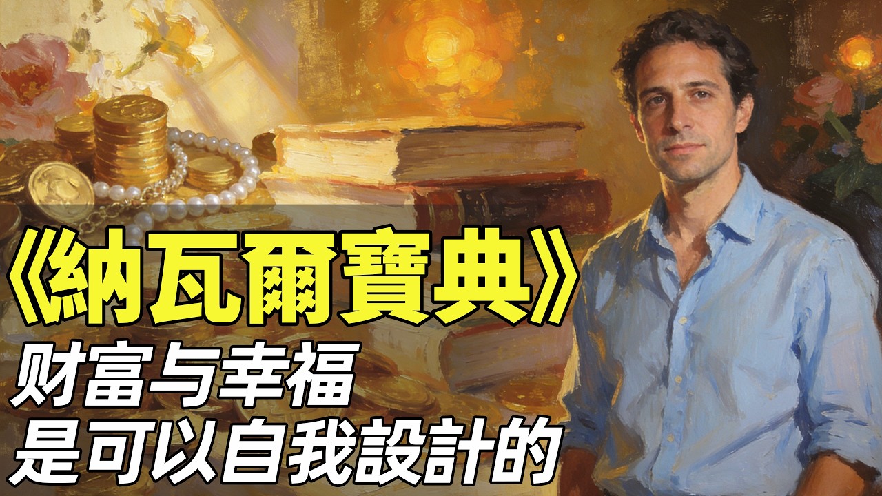 如何活得自由又富足?《納瓦爾寶典》聰明人都這樣思考財富和幸福 | 叫我十三就行