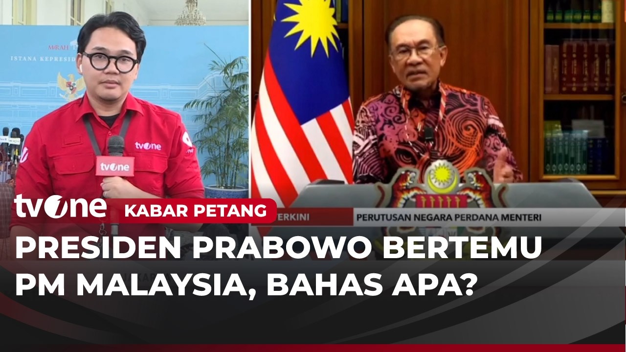Presiden Prabowo Bertemu PM Malaysia | Kabar Petang