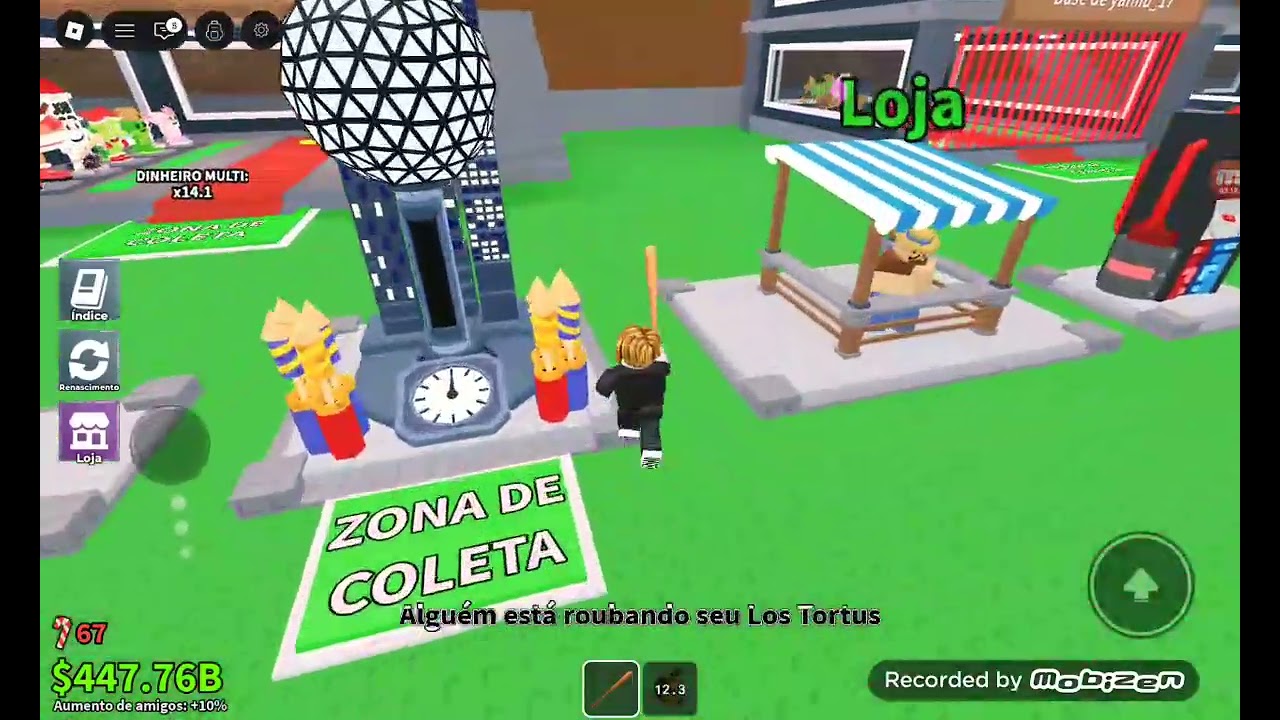 Fiz PVP  com a minha prima ( roubei um brainrot)