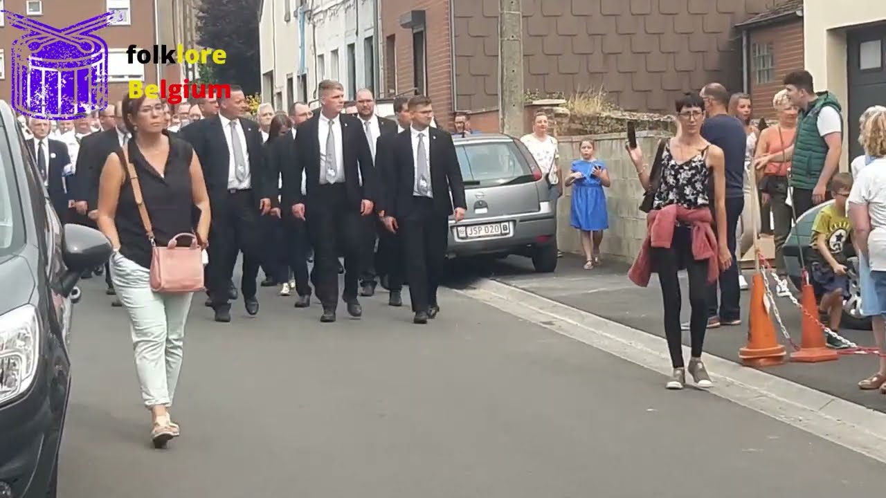 ouverture des loges partie 2 - jumet saint marie-madeleine - folklore belgium