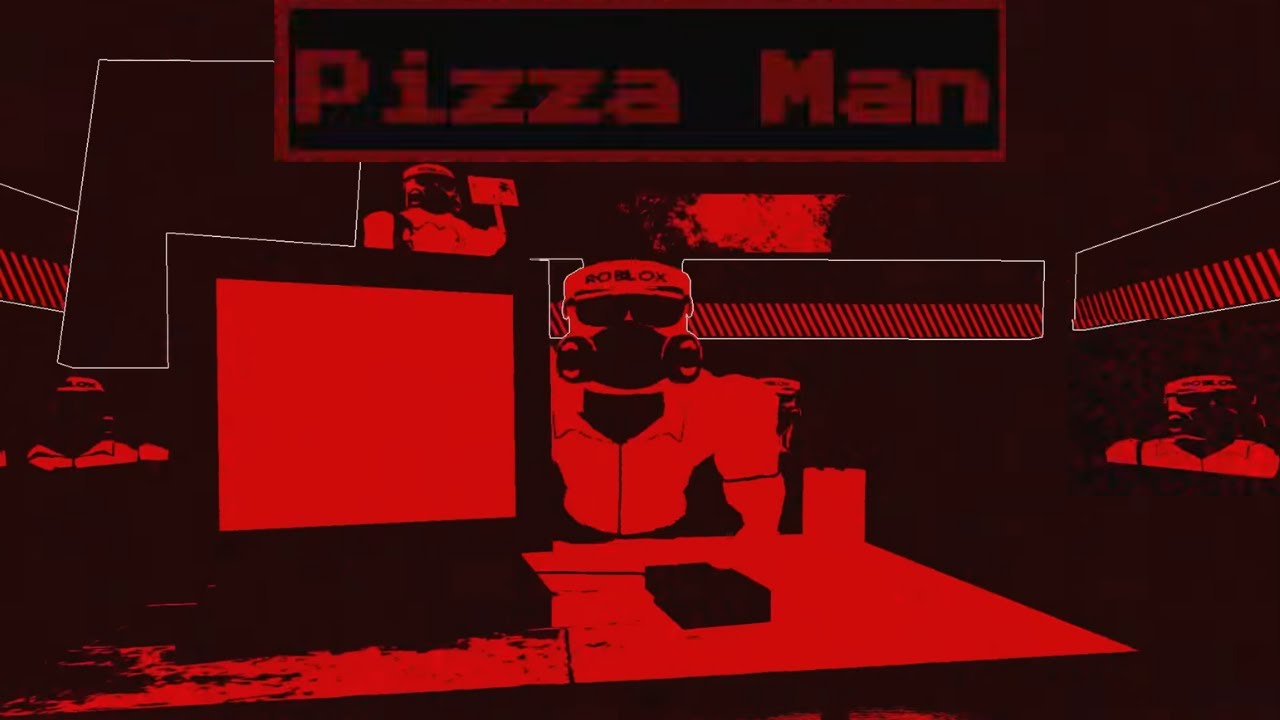 PIZZA MAN BEATEN - Roblox Five Nights at Gang's