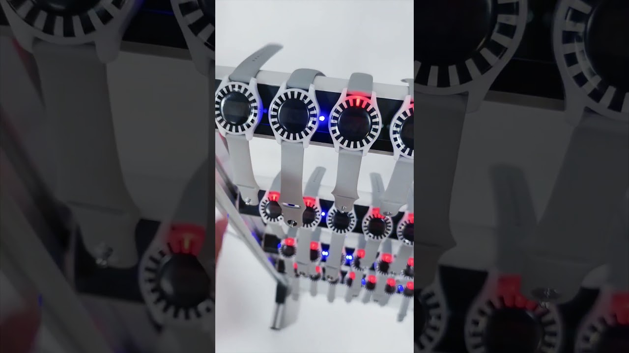 RFID timmer Wristband Charging Station: Charge 32 Wristbands Simultaneously with Magnetic Charging
