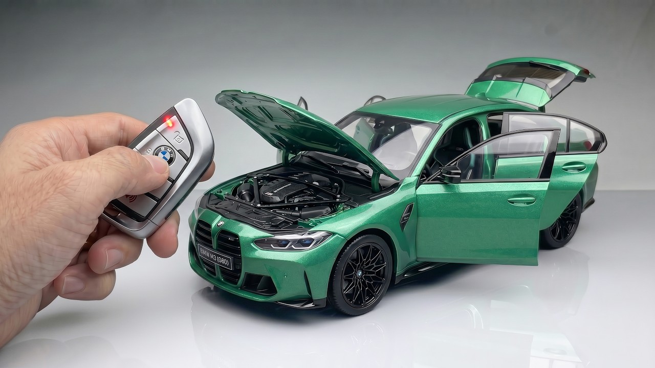 Распаковка масштабной модели 1/18 BMW M3 CS | Самая бескомпромиссная BMW в истории!#любительавто