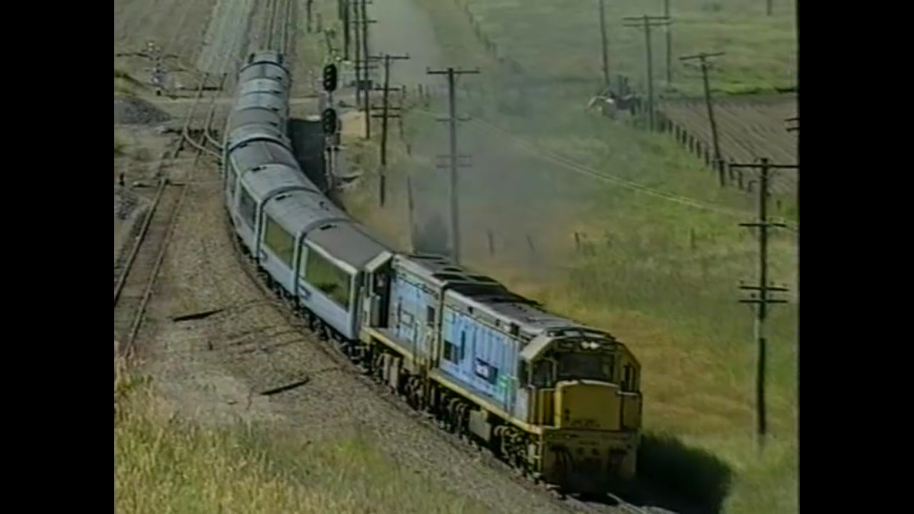 The Tranzalpine New Zealand 1997 VHS Souvenir video