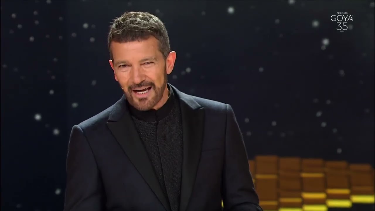 Despedida de Antonio Banderas y María Casado en los Goya 2021