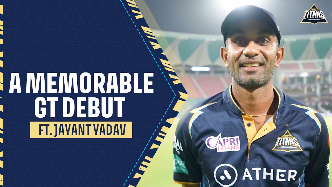 Gujarat Titans | Jayant Yadav&rsquo;s memorable debut