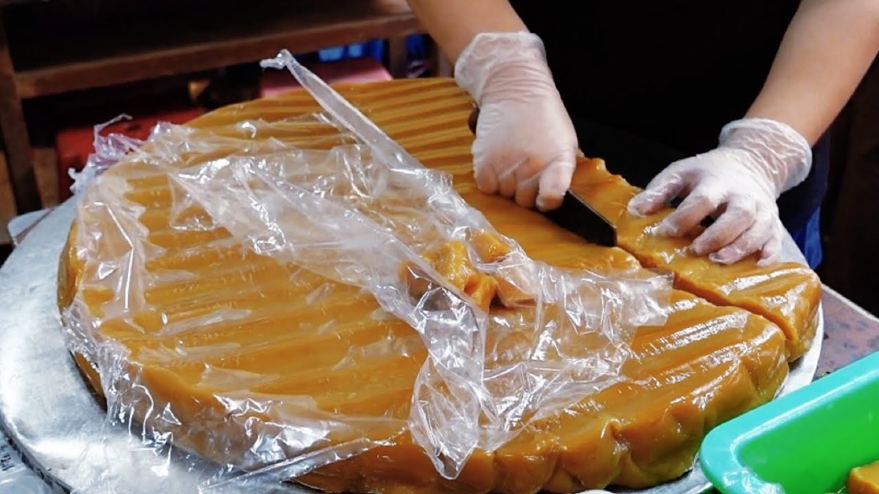 巨大的古早味煎年糕！台南3大商圈特色美食從早吃到晚