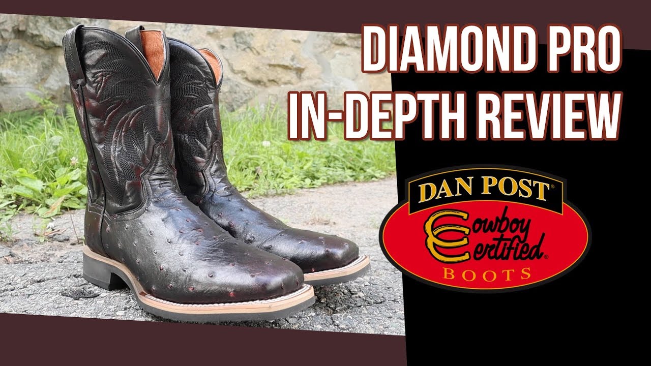 Dan Post Diamond Pro Cowboy Boots In-Depth Review!