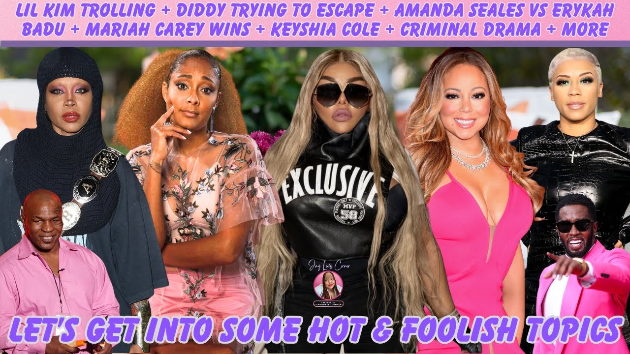 Lil Kim Is Trolling Us + Diddy Trying To Escape + Amanda Seales vs Erykah Badu + Mariah Carey + More