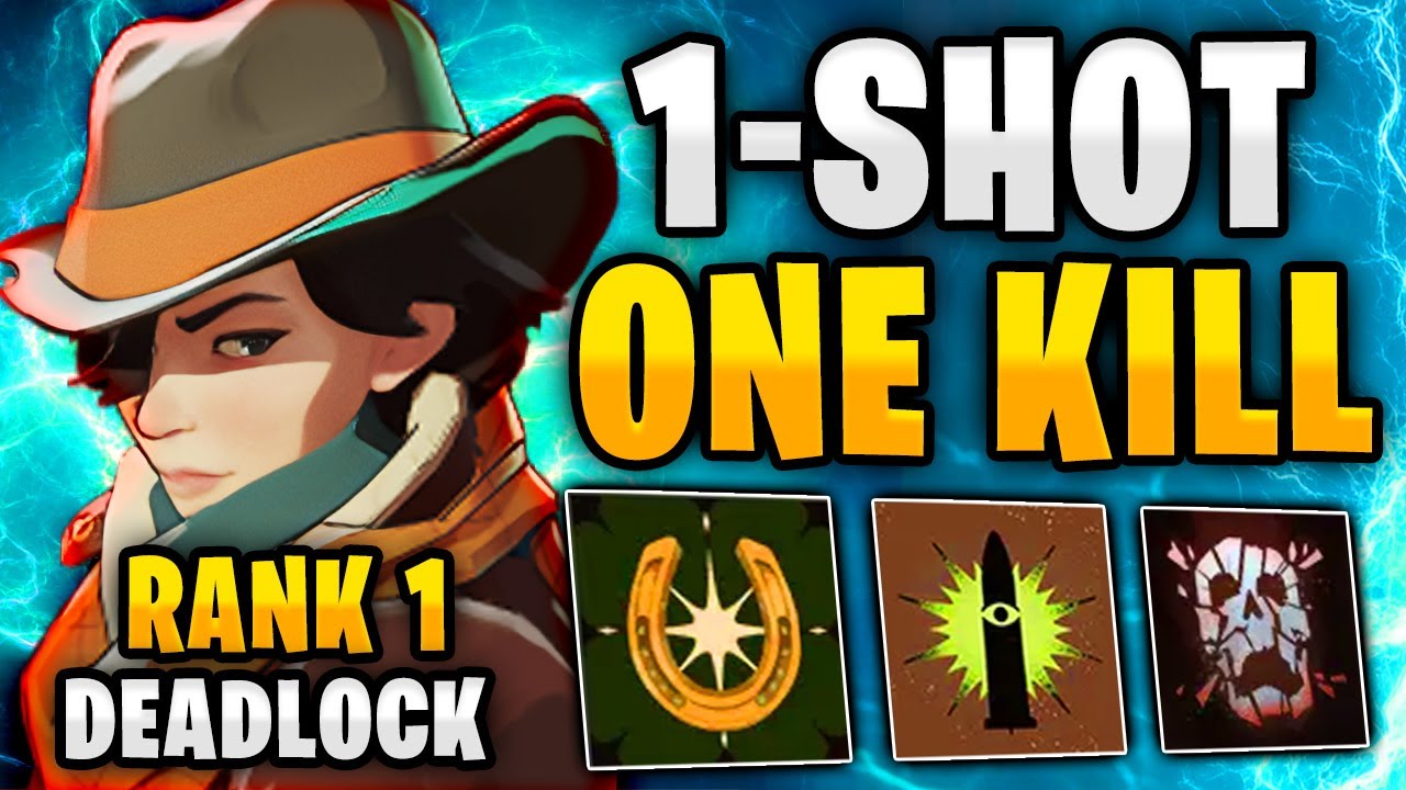 Rank 1 plays Holliday but he one-shots everyone (actually) - Deadlock Gameplay