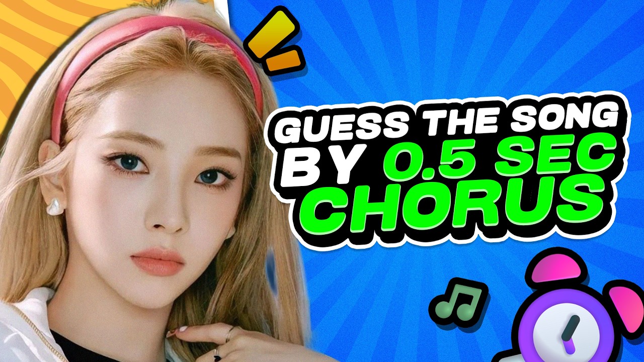 GUESS THE KPOP SONG BY 0.5 SEC CHORUS 😱 | KPOP QUIZ 2026