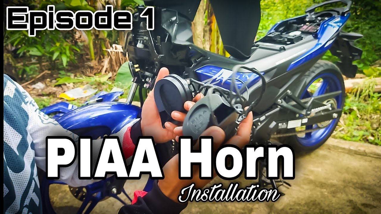 PIAA horn installation Yamaha Sniper 155 VVA | Episode 1 #piaa #horn #installation #yamahasniper155
