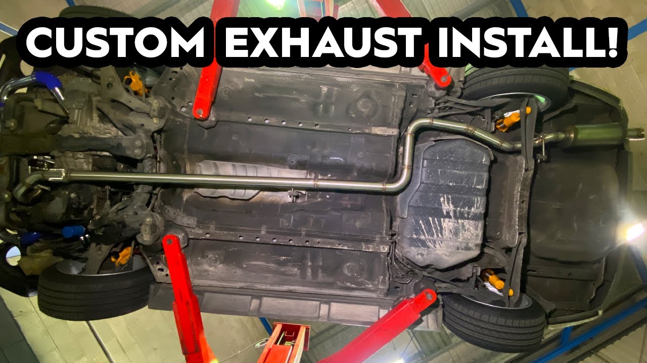 BUDGET EVO GETS A CUSTOM EXHAUST!