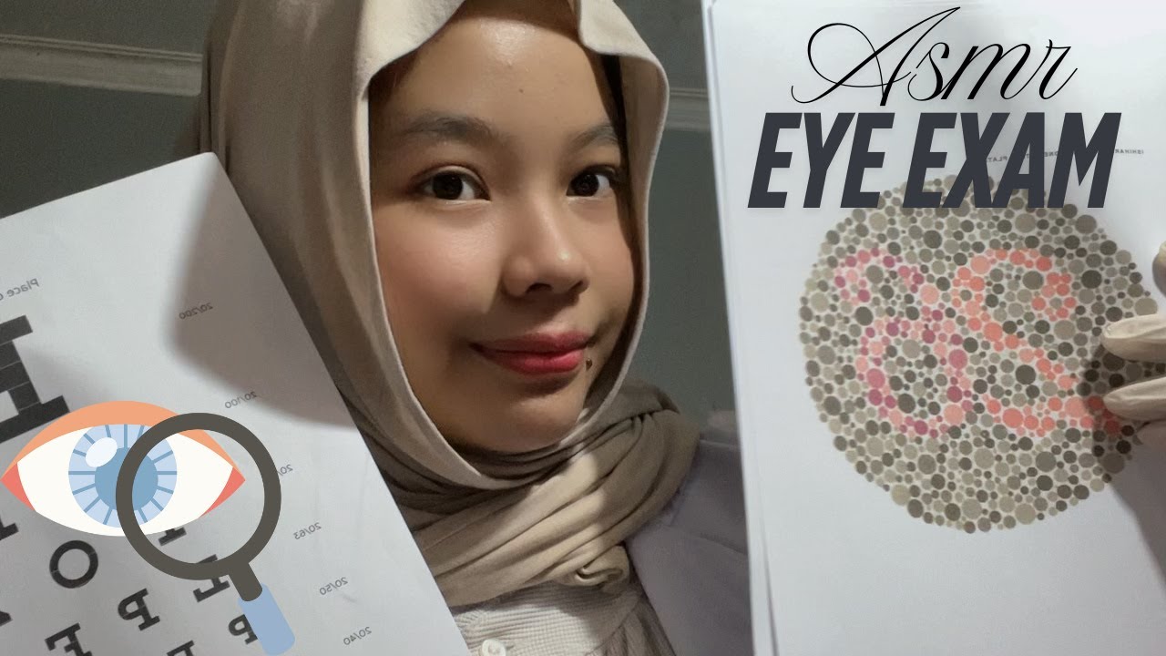 ASMR EYE EXAM ROLEPLAY | SOFT SPOKEN