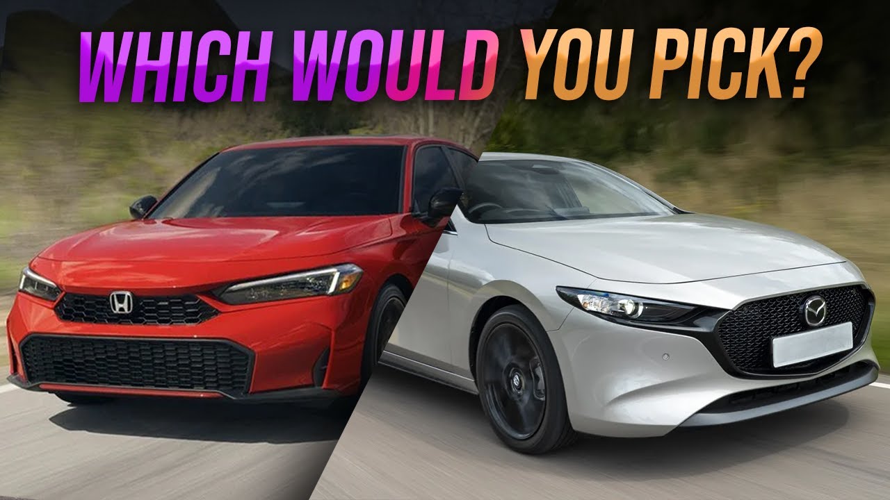 2025 Honda Civic vs Mazda 3! An Obvious Choice...